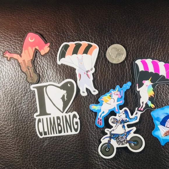 Parkour Extreme Single Decor Accent Athletics Sticker - Picture 4 of 5